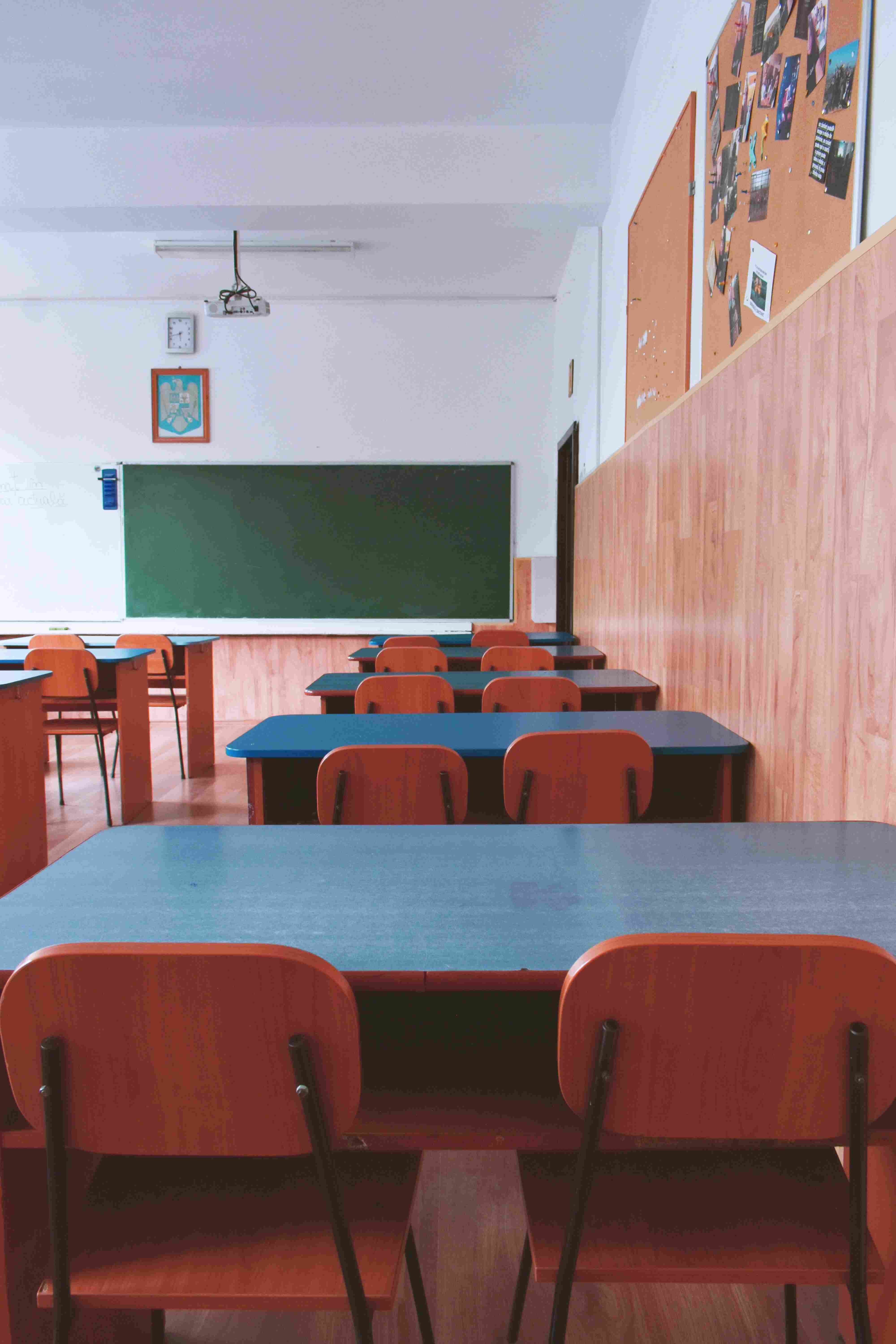 Photo by Dids: https://www.pexels.com/photo/photo-of-empty-class-room-2675061/